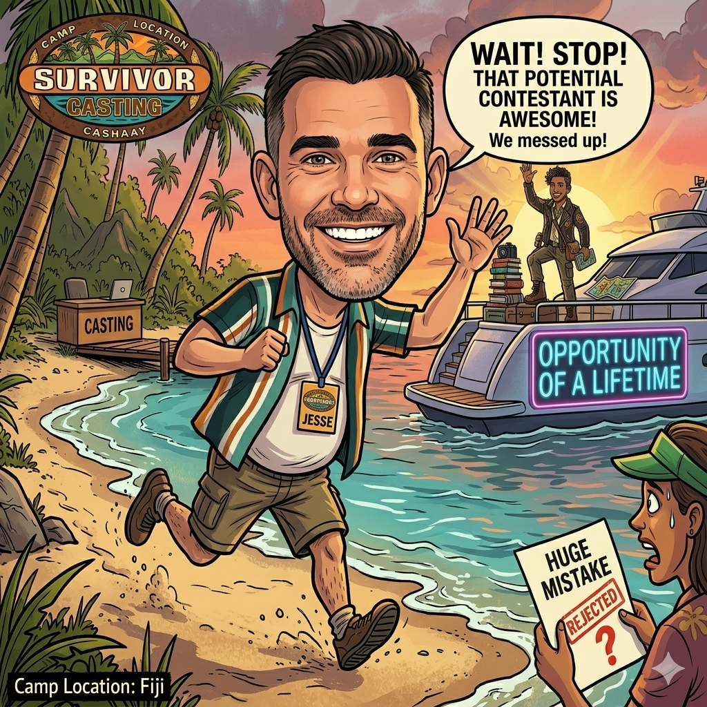 Jesse Says Wait Cartoon